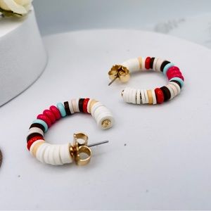 Roxanne Assoulin  NATURAL HIGH HOOPS Earrings